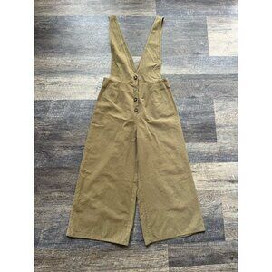Olive Green Overall Jumpsuit S